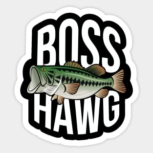 Boss Hawg Sticker